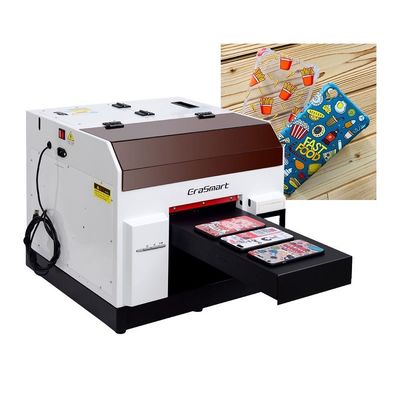 quality Garment Shops 2021 A4 Size UV Flatbed Printer Price Mini UV Printer For Phone Case UV Printer factory